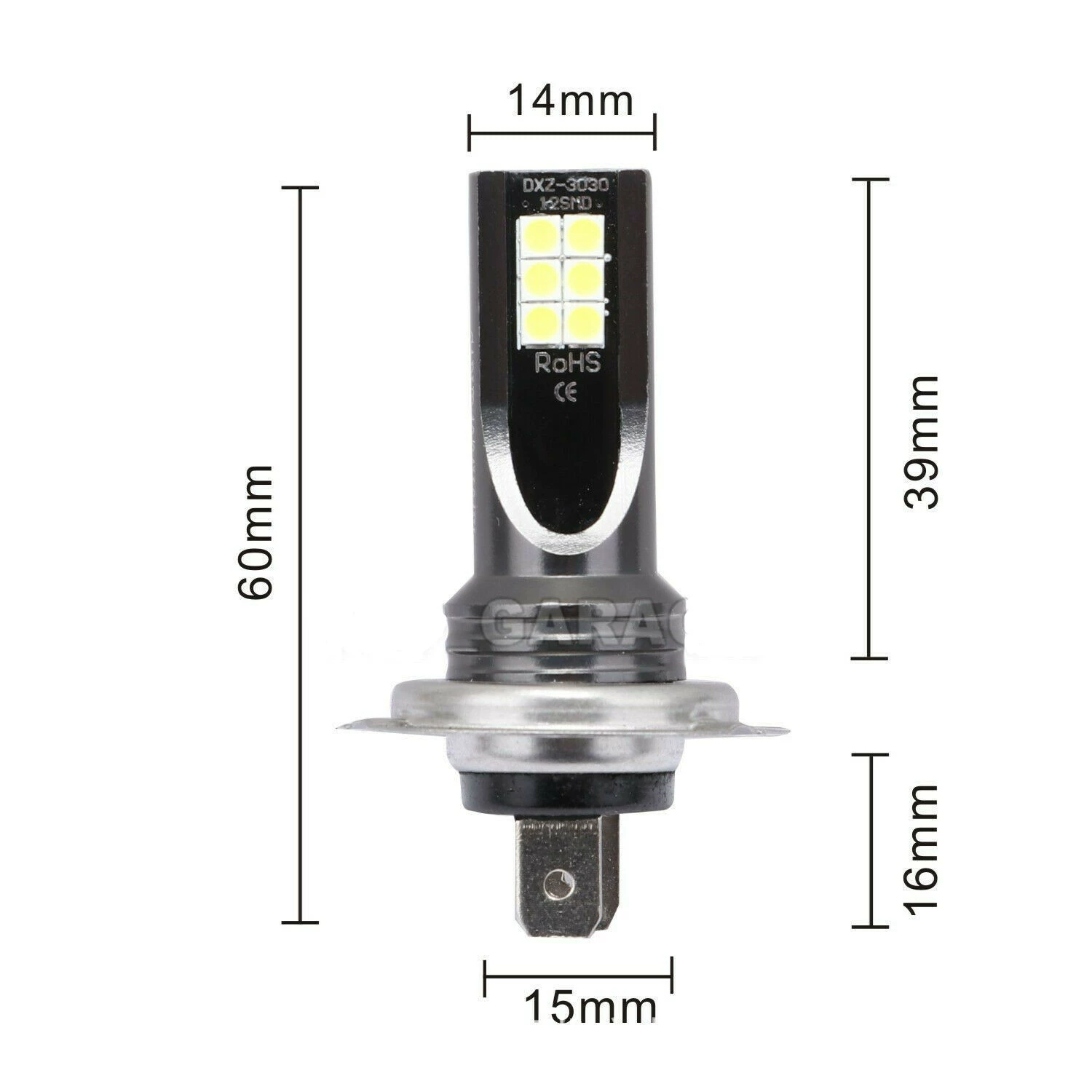 LED-лампа, 12В, 24В, 24 Вт