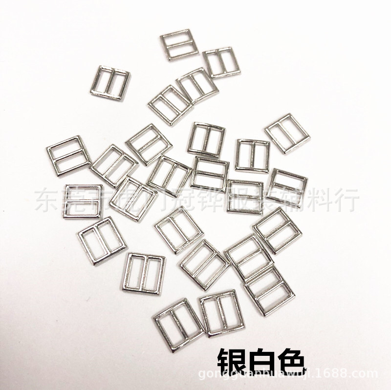 5mm角型金属日字バックル合金ミニ5mm超角型日字バックルbjd人形用靴バックル