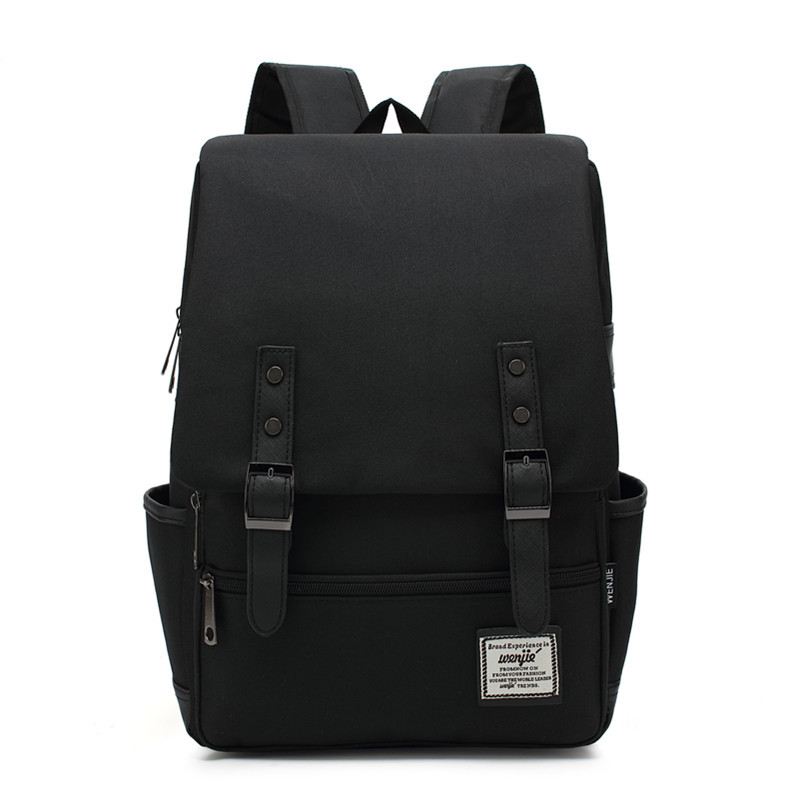 A generation of hair backpack 2024 new fashion trend women's school bag men's and women's canvas bag travel backpack large capacity