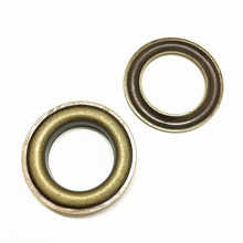 大号压边鞋盒扣篷圈扣帆布固定扣气眼鸡眼铜质过检针 1400#内17mm