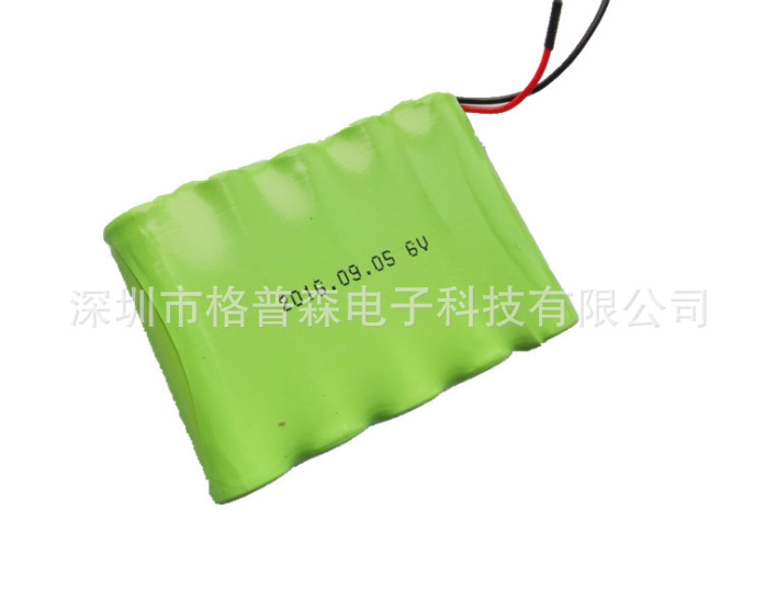 镍氢AA2000 6V 扫地机电池组 五号高容量充电电池组