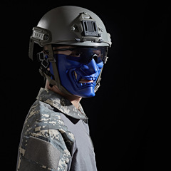 Halloween supplies ghost face mask military fan tactical horror mask field equipment Amazon cross-border sourcing