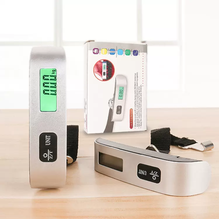 50kgT形快递秤跨境货源迷你便携式箱包行李秤手提秤数字电子秤