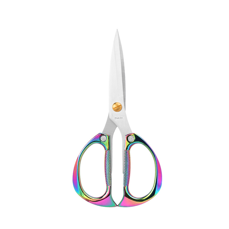 Lin taizuo de acero inoxidable k82k26 tijeras multi-funcional de aleación fuerte de color titanio mango corriendo tijeras