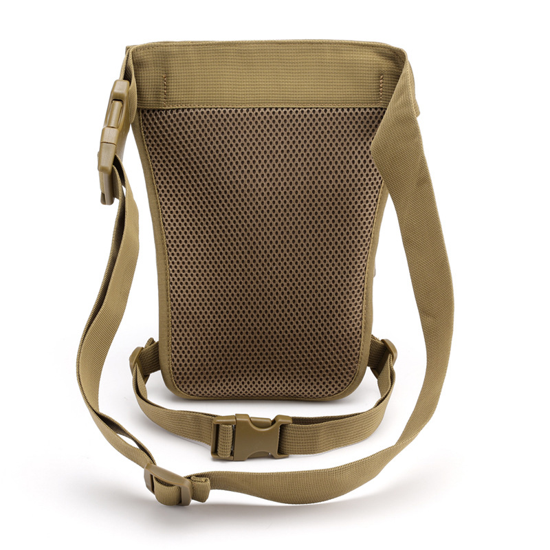 Bolsa de pierna táctica especial transfronteriza nueva bolsa de cintura de pesca bolsa de pecho multifuncional al aire libre bolsa de hombro bolsa de pierna de ventilador militar