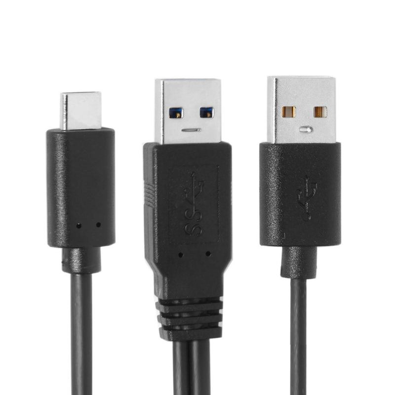 UC-125 USB3.0 male to USB-C data extension line double A male to usb 3.1 connected to data line computer