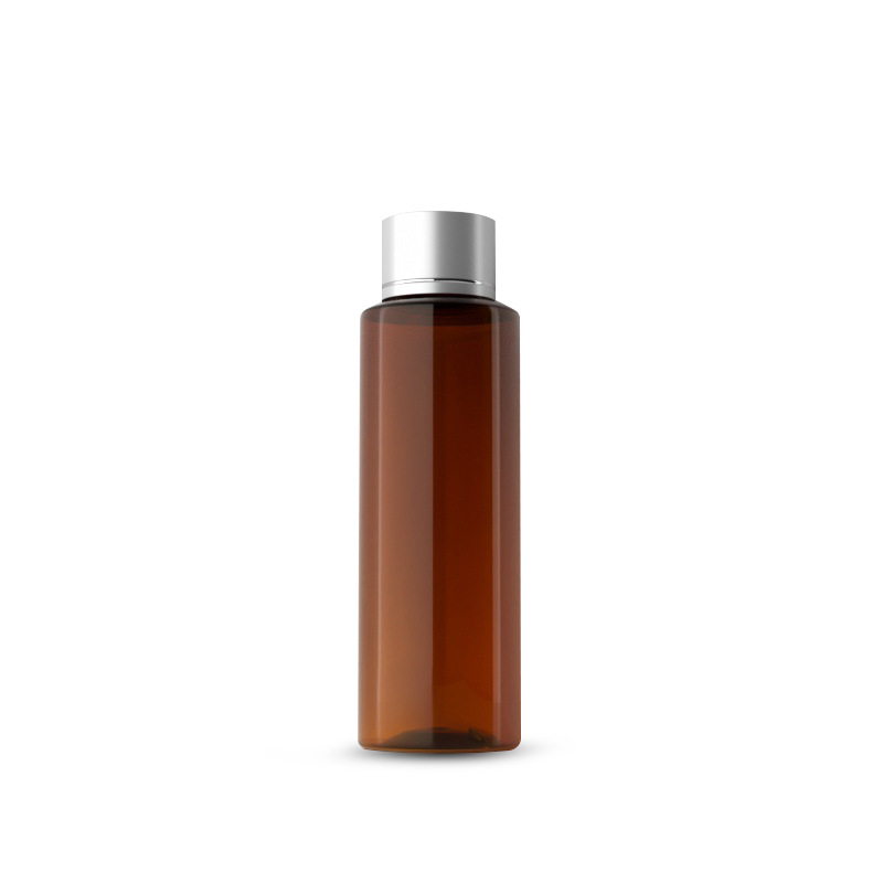 100mL hombro plano de aluminio electroquímico botella de cubierta ordinaria sub-botella de plástico hombro plano botella de plástico botella de PET botella vacía