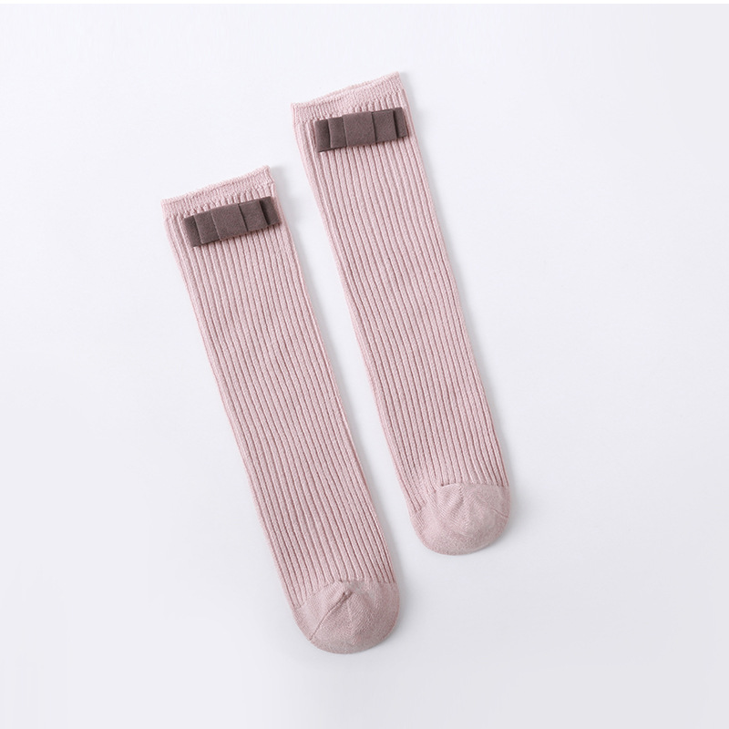 19 nuevos calcetines largos de primavera y otoño de los NIÑOS Calcetines largos de las niñas sin talón-calcetines de bebé recién nacido