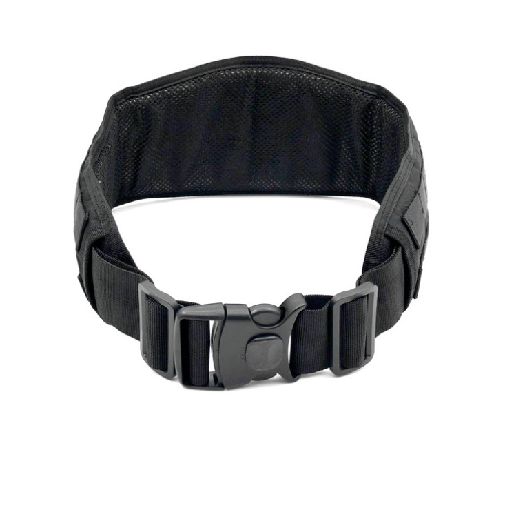 (2개) 야외 다기능 전술 벨트 패딩 하중 베어링 MOLLE 벨트 매달려 허리 가방 추가 가방 도매