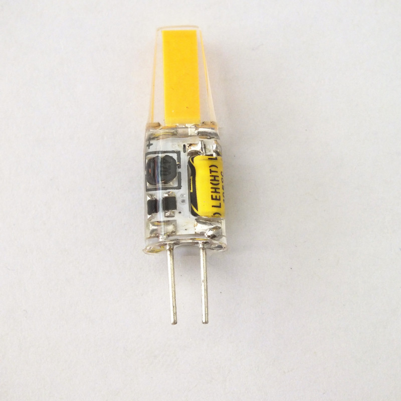 LED G4 AC/DC 12v COB 1505 electrolytic brightness no dark area