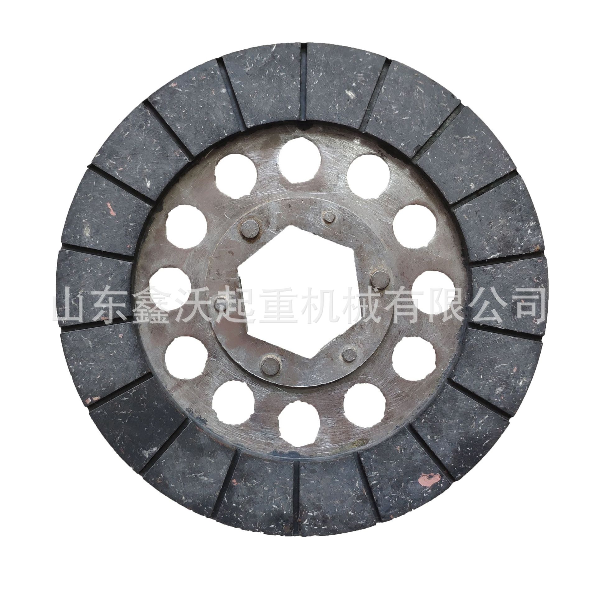 施工升降机配件 施工电梯刹车片 电梯刹车盘 通用型225*5.5六角