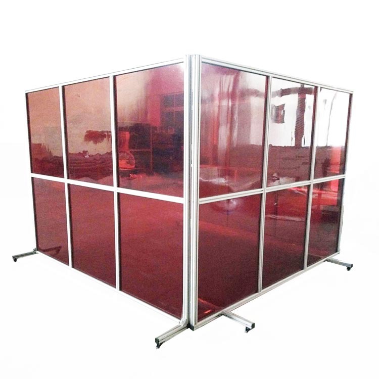 厂家设计自动焊接机器人弧焊房 防护罩 焊接防护罩