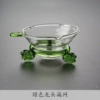Green leaves tea leak