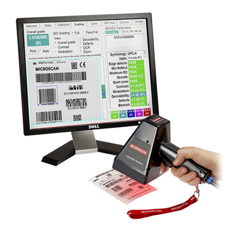 Microscan LVS9580��Яʽ���������ȼ���֤ϵͳУ������