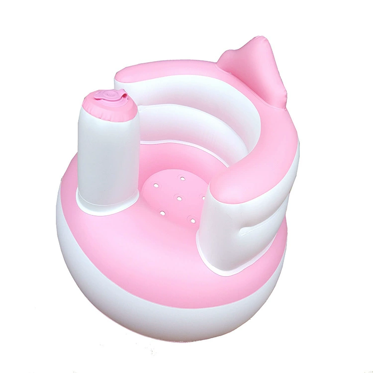 Фабрика в наличии Прямые поставки Детский обучающий стул Детский надувной маленький диван Портативный Складной пищевой дополнительный обеденный стул Табурет для ванны