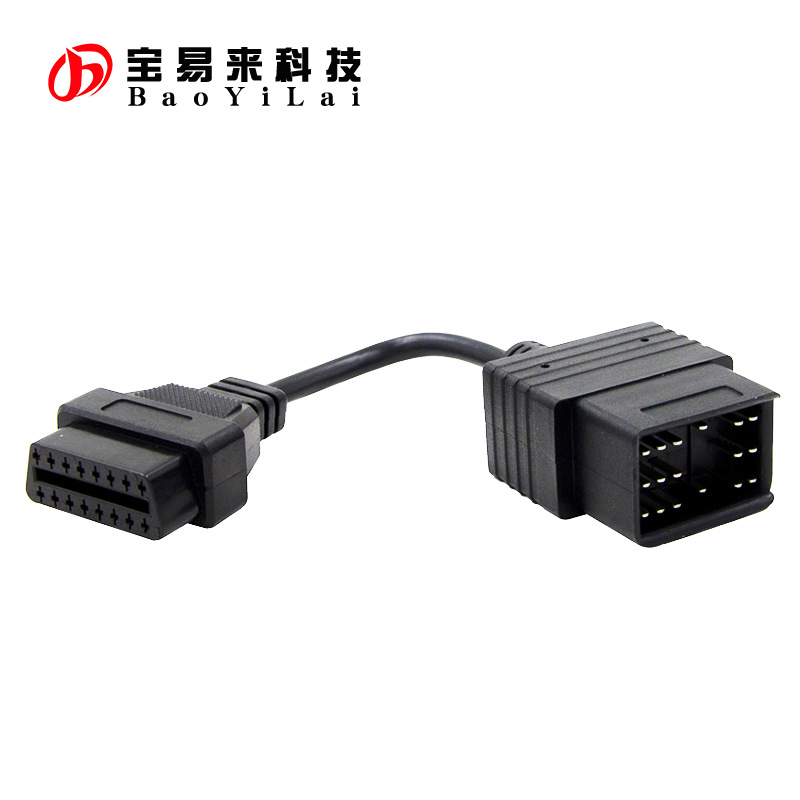 17pin for Toyota 丰田 OBD2 car cable 小车线 汽车诊断仪转接线