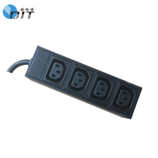 Supply 4-bit C13/10A anti-overload industrial plug-in Olent PDU with anti-overload protection power socket