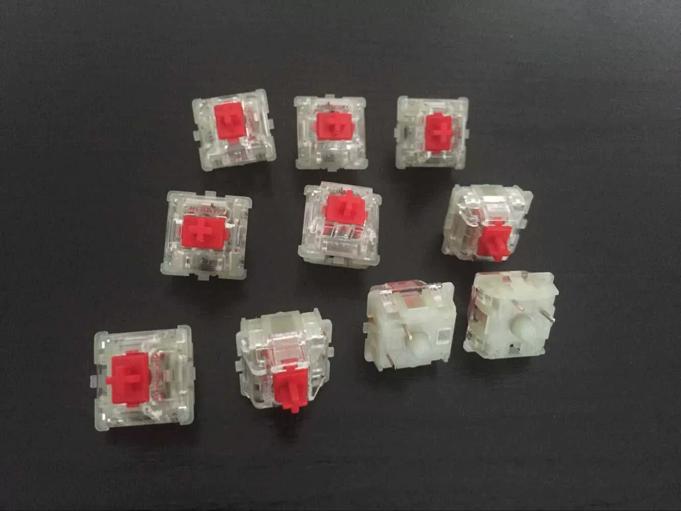 Оригинальная клавиша CHERRY Cherry MX Red для игровой/офисной механической клавиатуры, корпус переключателя KEY SWITCH MX2A-L1NA