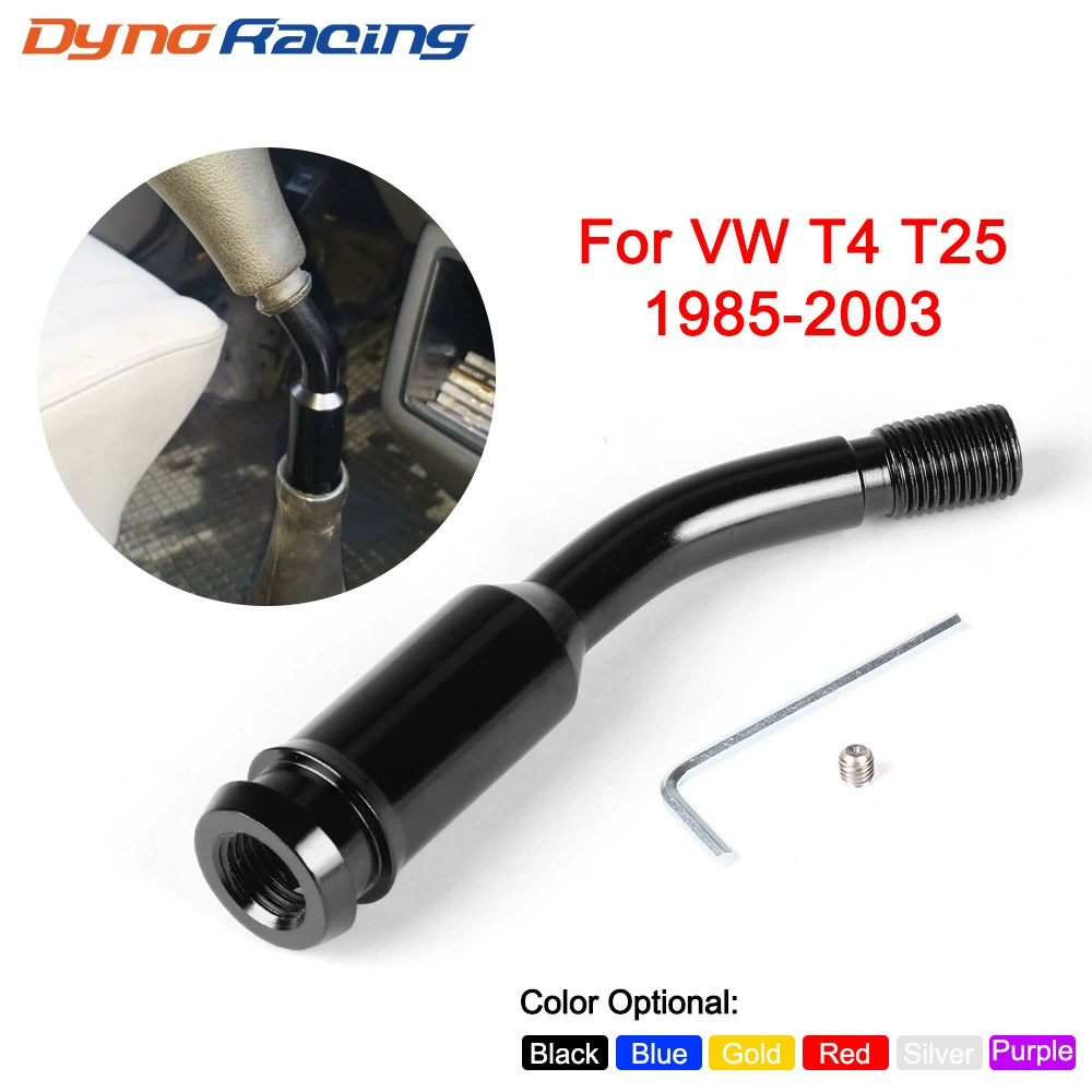 Автомобильный модифицированный изгиб удлинителя рычага переключения передач подходит для гоночного рычага быстрого переключения передач Volkswagen T4 1990-2003 гг.