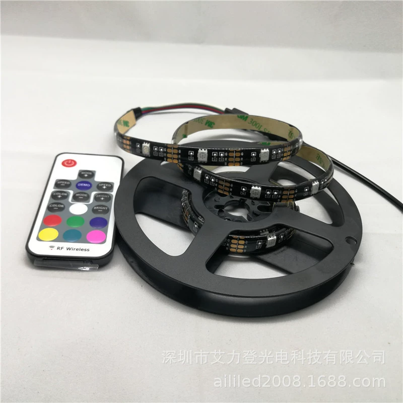 Светодиодная лента 17-клавиш RF5050 5V с USB5V RGB подсветка лента телевизионной подсветки