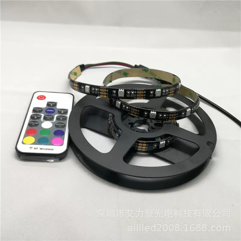 Светодиодная лента 17-клавиш RF5050 5V с USB5V RGB подсветка лента телевизионной подсветки
