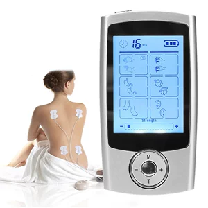Заводская прямая продажа DENS MERIDIAN THERAPY Прибор 16 MODE AB канал канал плечо и массаж шеи прибор EMS Pulse Massage Device