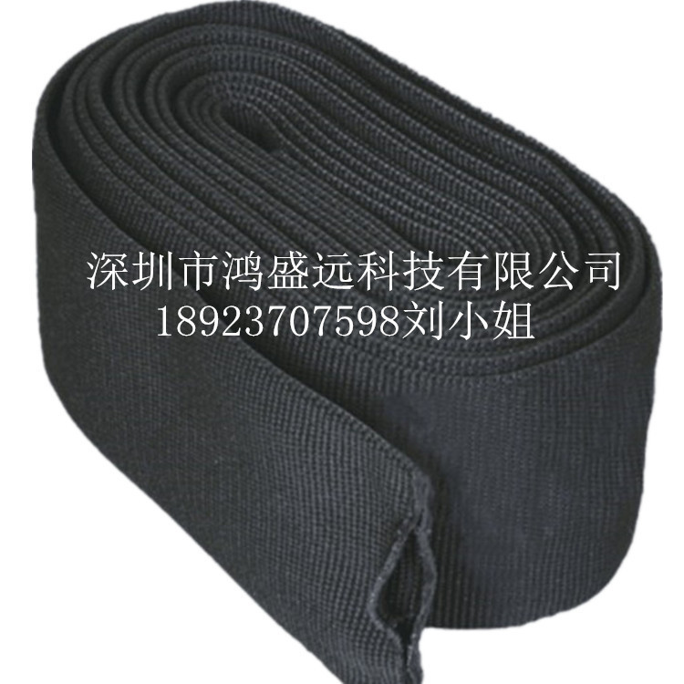尼龙编织套管 油管液压管气管护套 尼龙织带 涤纶编织网管 印LOGO