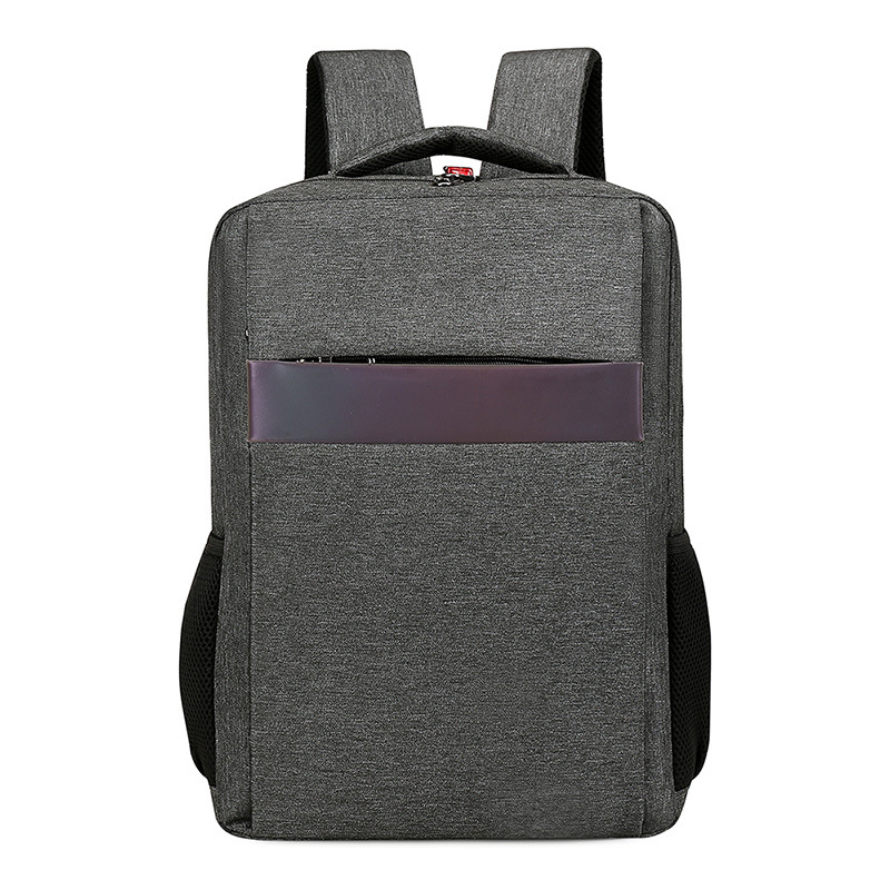 Backpack Trendy Men's USB Charging Backpack Computer Bag Large Capacity College Style Waterproof Travel Notebook