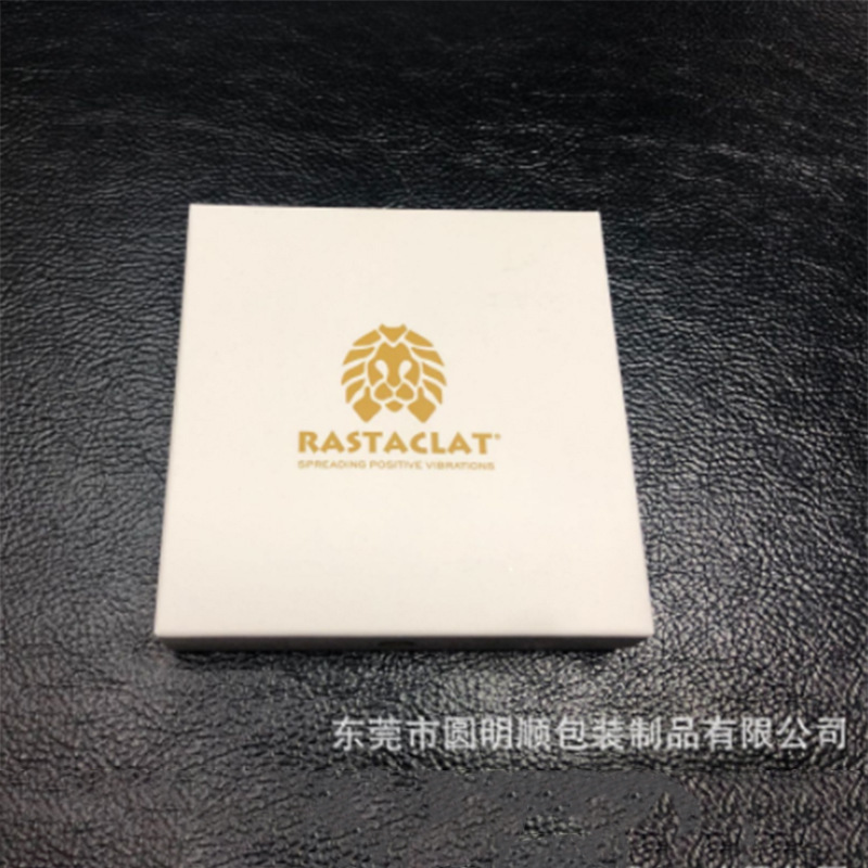 现货厂家供应小狮子烫金手链包装盒 小狮子吊牌 饰品包装盒