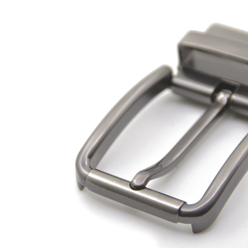 Universal rotating pin buckle zinc alloy belt buckle manufacturer direct sales wholesale durable and versatile leather pants belt buckle