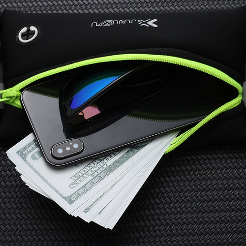 Cross-border hot selling multifunctional water bottle waist bag sports fitness belt bag close-fitting waterproof running mobile phone waist bag