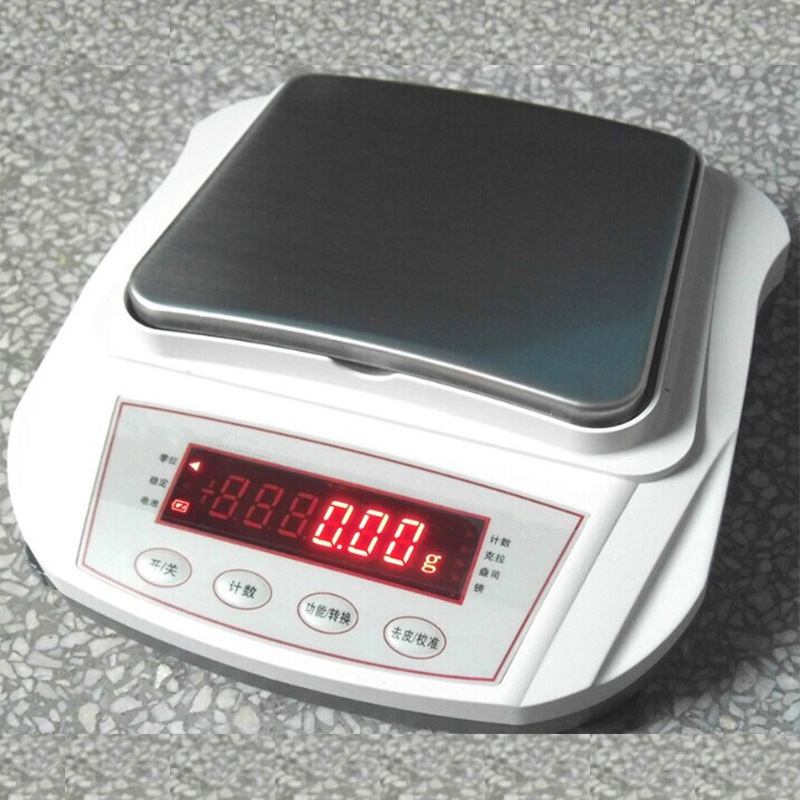 华升厂家直销可充电1.5kg电子天平毫克 YP 1500 1500g/1g