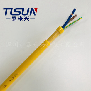 �Sɫ늾� �۰���늾� 2*2.5mm2+1G0.75mm2 TPU�p���o��늾�