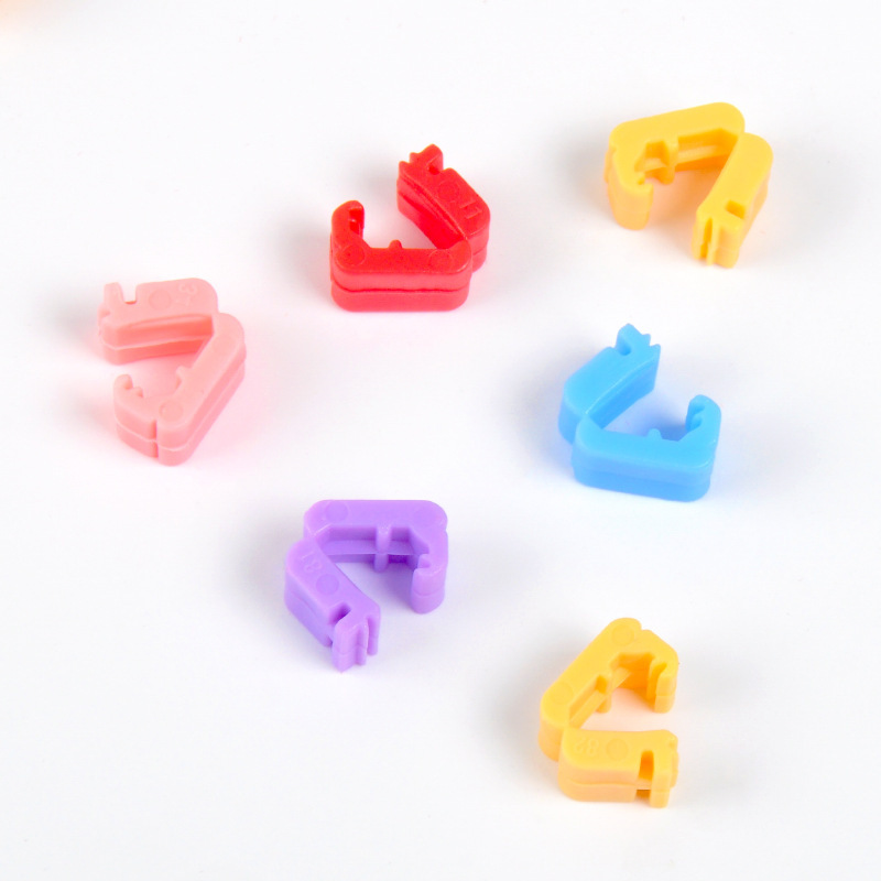 Wholesale wedding supplies holiday birthday balloon accessories color balloon seal clip a pack of 100