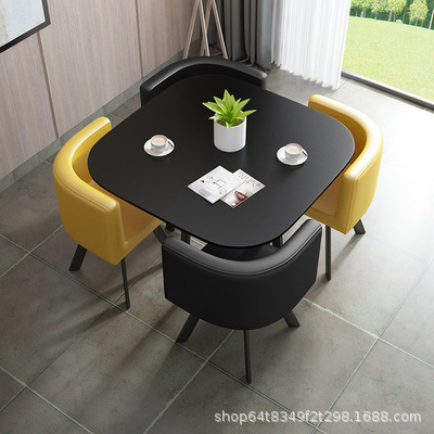 Shuiqu + 2 yellow 2 black leather + black creel