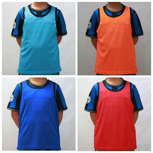 Factory direct sales football group confrontation vests for adults and children mesh breathable vests football training uniforms
