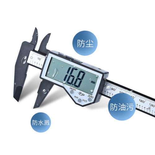 Electronic Digital Vernier Caliper with Super Large Screen, IP54 Waterproof Splash Plastic Caliper for Collectibles and Antiques Measurement, Suitable for Foreign Trade