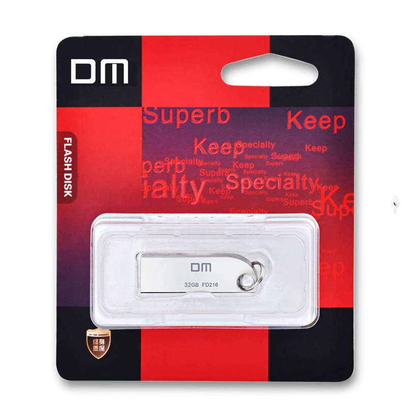 DM (大迈) Big Thumb PD216 металлическая USB-флешка USB2.0, подарочная, для офиса и бизнеса