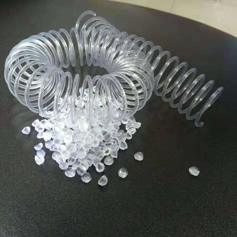 食品级高透明PVC80度胶料 挤出管材料 环保无毒 耐寒 PVC原料颗粒