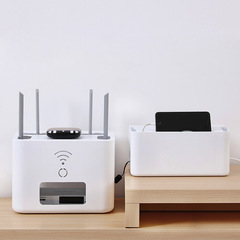 Star Optics Plastic Cord Organizer Power Strip Cord Management Box Router Ethernet Cable Organization Box Socket Cord Storage