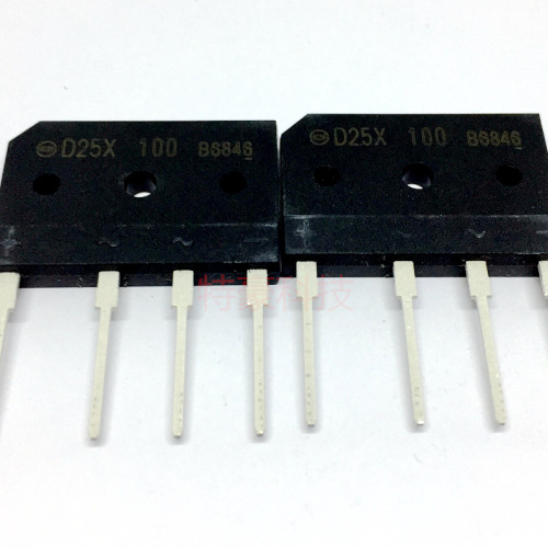 新电元整流桥 D25XB100 25A 1000V 电磁炉桥 桥堆 扁桥 全新