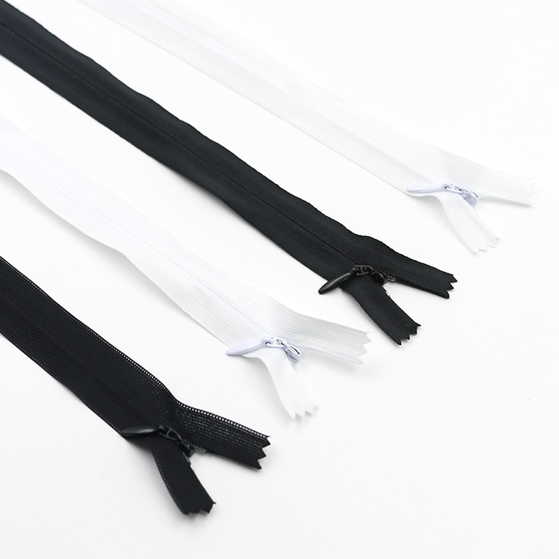 厂家现货隐形拉链3号尼龙闭尾男女裤子门襟拉链衣服口袋裙子拉锁