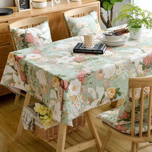 Amazon simple printed tablecloth modern new Chinese style tablecloth coffee table cloth table mat cover towel manufacturer wholesale