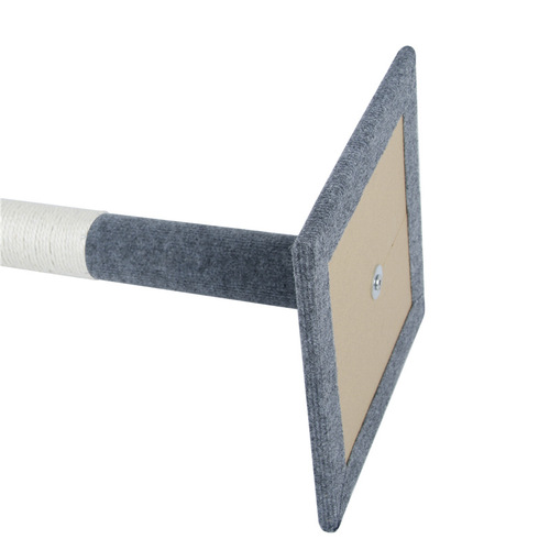 Manufacturer wholesale cat scratching board cat toys cat scratching post sisal scratching board small ball square base mouse cat claw board