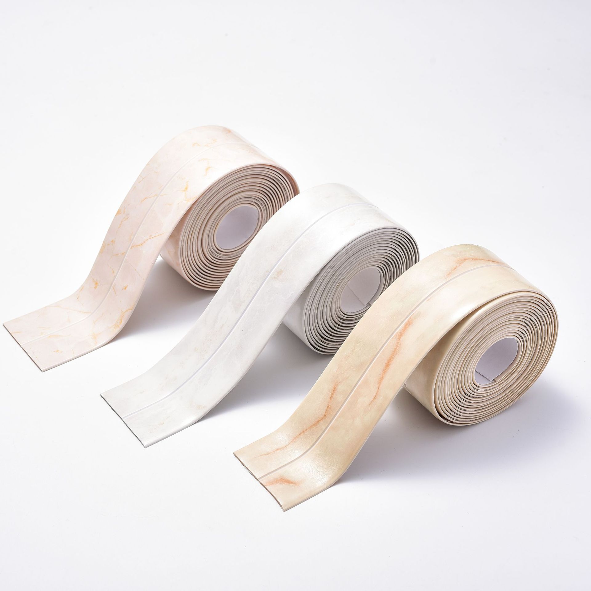 大理石花纹防霉防水胶带美缝贴条强力粘胶缝隙贴厨卫水槽墙角线贴