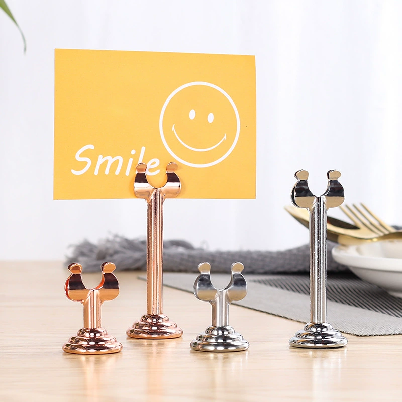 Металлический ценник этикетка для хлеба зажим Настольный зажим для карт POP рекламный зажим магазин десертов продукт ценник настольная карта