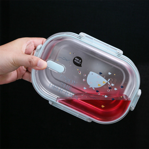 304 stainless steel multi-layer sealed lunch box, student and child lunch box, portable leak-proof insulated lunch box