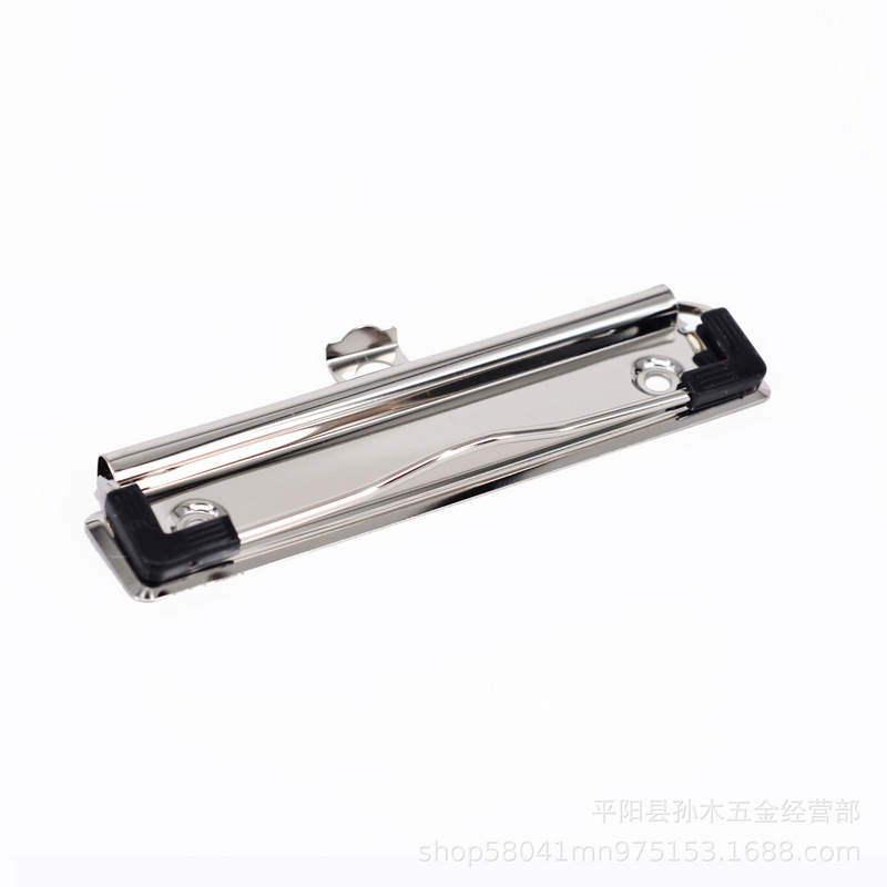 12CM plate clip 10cm flat 7CM strong clip long bet binder metal binding folder manufacturers wholesale