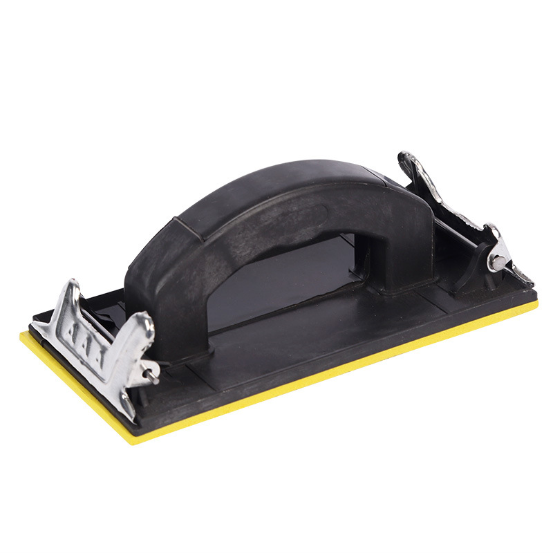 Fábrica en stock estante de mango negro pequeño marco universal carpintería madera talla lija estante hecho a mano estante de cuero esmerilado