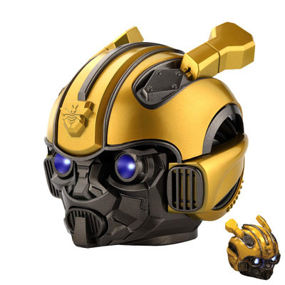 Bumblebee Bluetooth Speaker Cartoon Transformers Creative Cartoon Card Outdoor Wireless Audio Heavy Subwoofer Bumblebee Bluetooth Speaker Cartoon Transformers Creative Cartoon Card Outdoor Wireless Audio Heavy Subwoofer